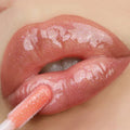 Private Label Own Your Logo Lipgloss Vendors Private Label Luxury Round Tube Nude Color Shiny Glossy Moisture Clear Lip Gloss