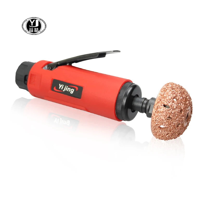 YJ601 25000rpm Air Straight Grinder Pneumatic Grinder Grinding Wheel-OEM Customizable 3-Year Warranty Tire Repair Polishing Tool