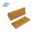 Top-Selling Kraft Paper Triangle Folding Sunglasses Box Eyeglasses Accessories Eyeglasses Care Products Sunglasses Packaging