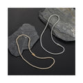 2.5mm CZ Tennis Chain Necklace Bling Women Jewelry Brilliant Cut Cubic Zirconia Diamond Tennis Necklace