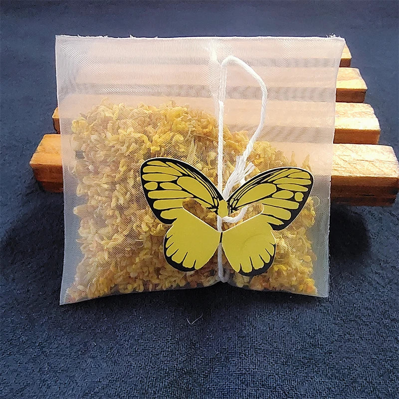 1000pcs/pack Friendly Disposable Individual Custom Nylon Empty Tea Bag Organizer Packaging