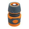 Plastic 1/2" Garden Hose Soft Quick Connector with Water Stop