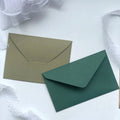 Thick Green Paper Frosted Envelope Color Envelope Paper Bag Custom Size Paper Envelope