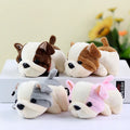 Shar Pei Pug Dog Plush Keychain Doll Pendant Cute Cotton Fluffy Stuffed Animal Toys Puppy Bag Charm Accessories Key Chains