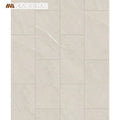 Ecofriendly 12x24 Light Marble Grain Dry Back Luxury Vinyl Tile Glue Down PVC LVT Flooring
