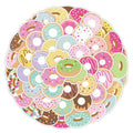E-50pcs Doughnut Graffiti Stickers for Water Cup Computer Fridge DIY Decorative Stickers Waterproof Wholesale for Children