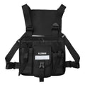 Hot Sale Tactical Streetwear Front Pouch Vest Bag Unisex Fashion Rig Chest Bag