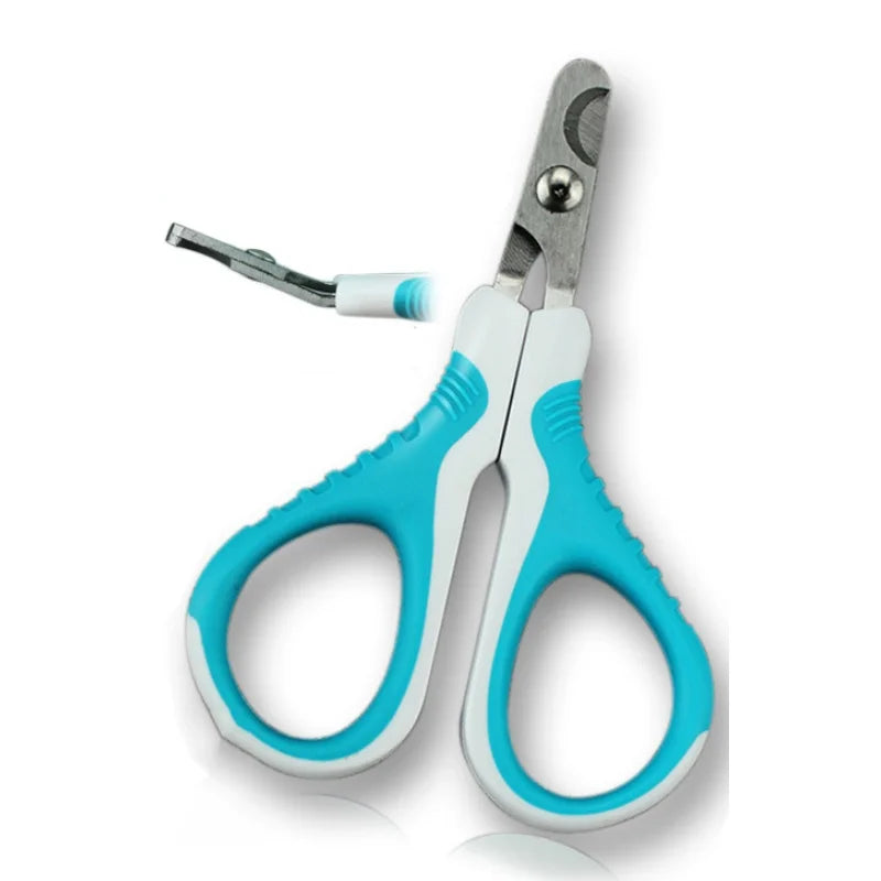 Small Animals Pet Supplies Stainless Steel Cat Nail Clippers for Dog Grooming Claw Cutters