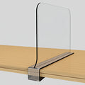 6 Pack Closet Wardrobe Storage Separator Organizers Clear Plastic Acrylic Shelf Dividers for Closet