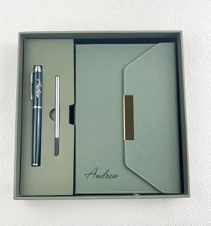 A5Notebook with Cover Material:Leather Customizable Logo Loose-Leaf Binding for Business or Office Use Available in A6 Size Gift
