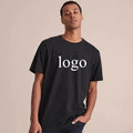 Custom T Shirt Printing Blank T-shirt With logo for Men Screenprint Wholesale 100% Cotton Blank Custom Shirts