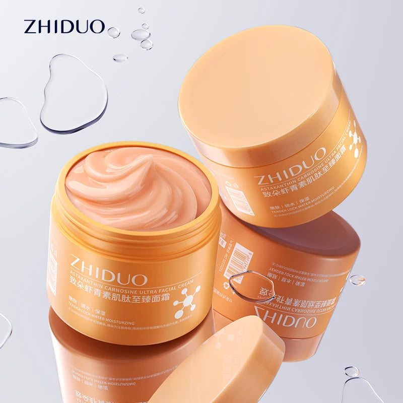 OEM ZHIDUO Moisturizing Nourishing Herbal Day and Night Whitening and Brightening Anti-aging Facial Repair Face Cream