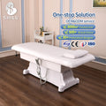 Factory Price Shilu YMC9 Commercial Multifunctional Electric Contemporary Foldable Beauty Salon Massage Bed 2 Motors PU Leather