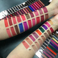 Wholesale 80-Shade Matte Liquid Lipstick Long-Lasting Waterproof Vegan Private Label Lip Color OEM Custom Logo