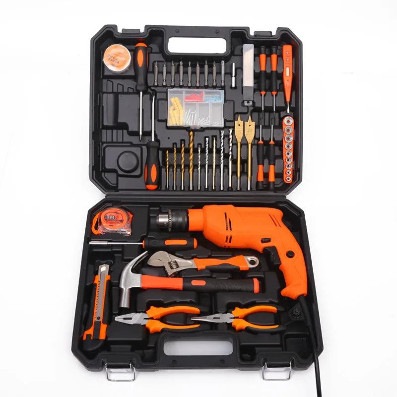 Decoration Home 13 Impact Drill Set Home Multifunctional Hardware Tool Set Repair Tools