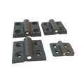 Small Hinge Plastic T-Slot Aluminum Profile 20/30/40/45 for Workshop & Outdoor Furniture Cabinet Doors