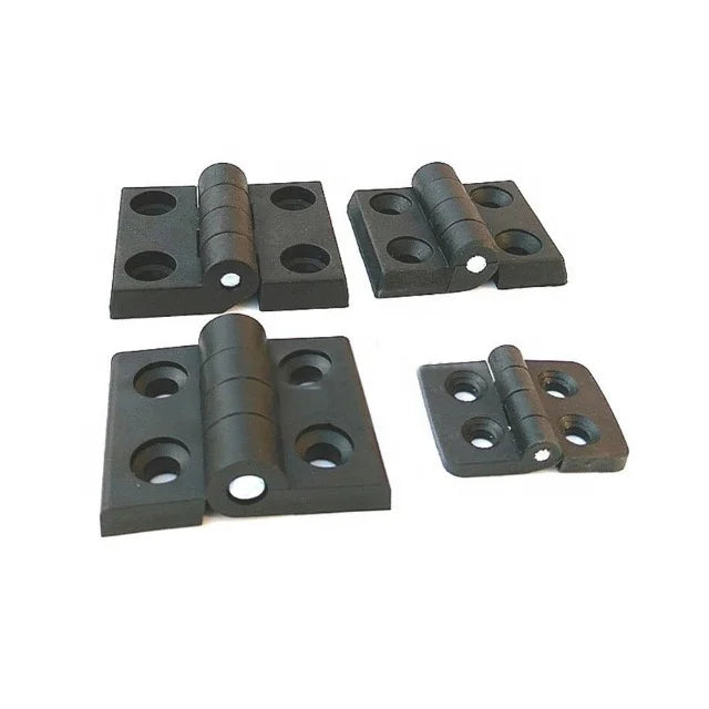 Small Hinge Plastic T-Slot Aluminum Profile 20/30/40/45 for Workshop & Outdoor Furniture Cabinet Doors