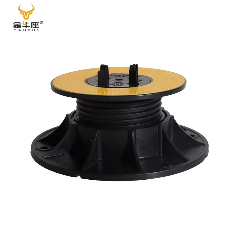 Taurus Modern Outdoor Adjustable Floor Joist Support for Paving Tiles on Pedestals Plastic Pedestal System for Parks