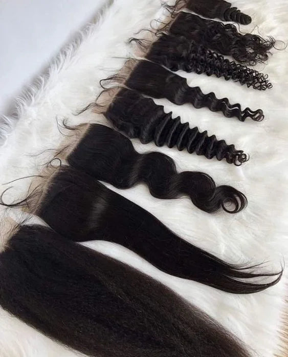 13x4 13x6 100% Cambodian Cheap Wholesale Virgin Brazilian Human Hair 4X4 2X6 5X5 6X6 7X7 360 Transparent HD Lace Closure Frontal