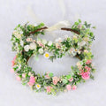 Factory Wholesale Elegant Lace Flower Girl Crown Head Corolla Corolla Small Floral Headband Hair Accessories