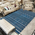 Decorative Home Usage Machine Made Furry Rug Carpet Non Woven Backing Printed Area Rug