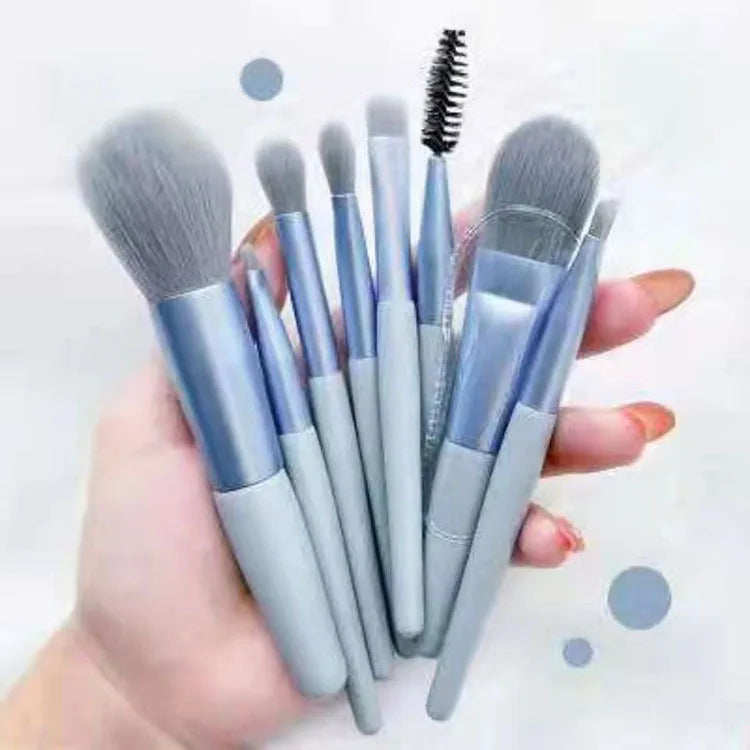 Portable Models Makeup Brushes 8PCS/Set Concealer Powder Foundation Soft Brush Set Beauty Eye Shadow Tools Brush Sets GG