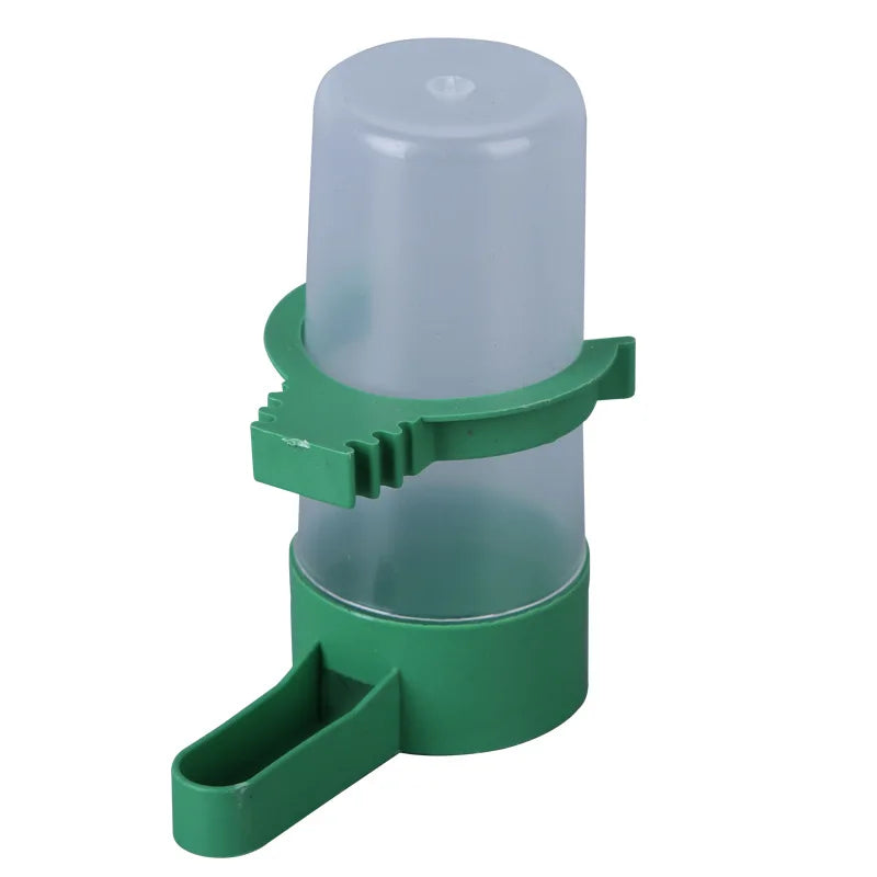140ml Automatic Bird Drinking Fountain New Pet Bird Feeder Water Bottle Cup for Parrots and Pigeons for Bird Cage