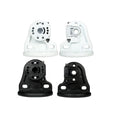 Aluminum Side Brackets for Vertical Blinds Heavy-Duty Window System Components for Outdoor Roller Blinds