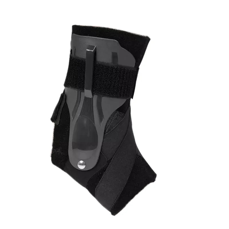 Unisex Ankle Stabilizer Protector Splint with Breathable Lace-Up Closure for Basketball & Running Supports Sprains & Injuries