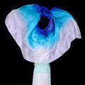 Women Belly Dance Hand Scarves Fire Flame Colors Worship Dance Silk Long Veils MegaBDM