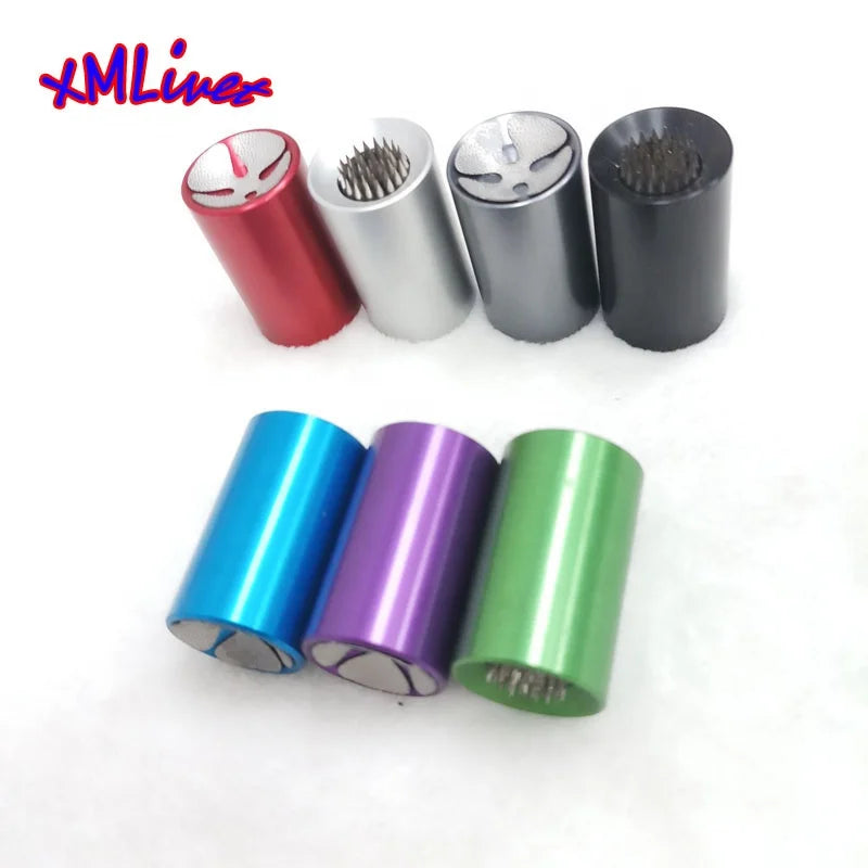 Xmlivet Colorful 2in1Billiards Pool Tip Tool Metal Tip Prik+tip Sander Billiards Accessories