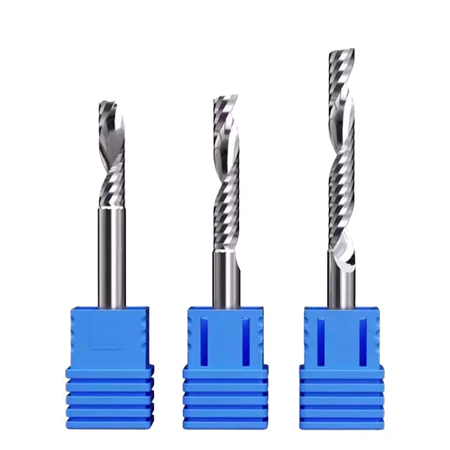 Jinchuan Coated Single Flute Spiral Router Bits CNC End Mill with Tungsten Carbide Acrylic Custom ODM & OEM Supported