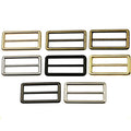 Metal Adjuster Slide Buckle Purse Strap Tri-Glide Buckle Belt Keeper Ladder Lock Rectangle DIY Bag Clothing Accessory Hardware