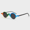 Fashion Small Frame Tr90 Men's Sunglasses Uv400 2025 Wholesale Trendy Luxury Glasses Round Sunglasses