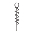 Sea Fishing Stainless Steel Wire Spring Lock Pin Connector Twist Lock Fishing Screw Needle Soft Lure Bait Fishing Accessories