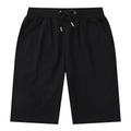 Customizable Black Heavyweight Basic Style Shorts Street Loose Men Pants