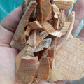Wild Sliced Herb Oil Contained Pine Nodular Branch Cuts for Sale