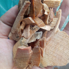 Wild Sliced Herb Oil Contained Pine Nodular Branch Cuts for Sale