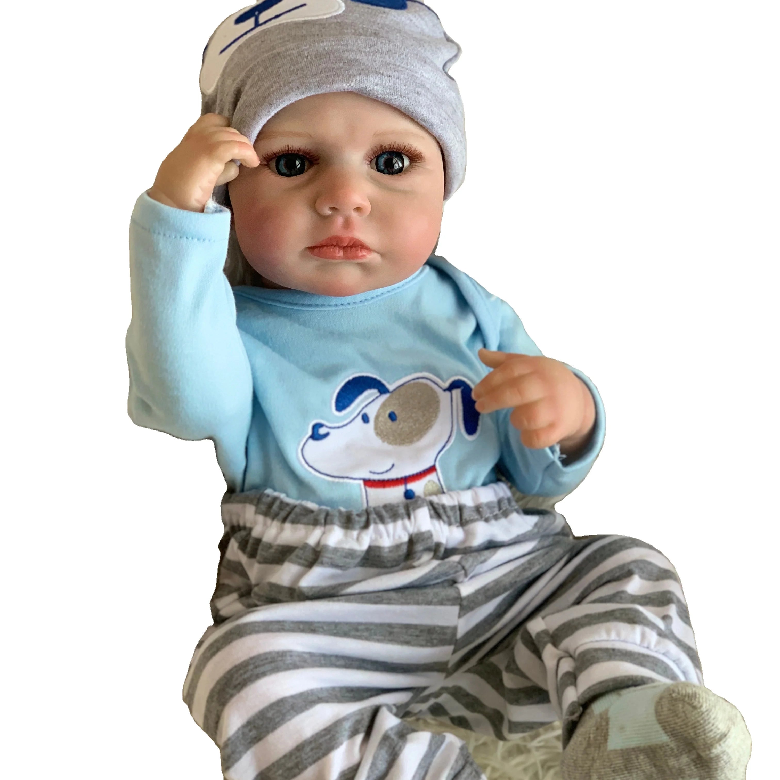 Hair Crochet Wig Life Love China Crying Girls Soft 120cm Born That Look Like Cloth New Adult Reborn Dolls