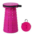 Outdoor Portable Telescopic Lightweight Height Adjutstable Camping Stool