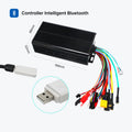 Programmable FOC Sine Wave Controller with for 48-72V 45A 60A LCD Display for Throttle for Electric Bike Conversion Kit