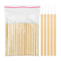 Disposable Bamboo Stick Micro Brush Mascara Wands Swab Microbrush for Eyelashes Extension Women Makeup Brushes
