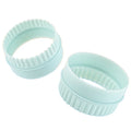 Plastic Lace Cookie Mould Dual Purpose Food Grade Dumpling Skin Mold 8 Pcs Baking Tools Kids DIY Ice Cream Cube Tray Safe Usage