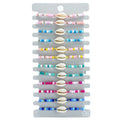 Bohemian Beach Style Natural Shell Colorful Beads Bracelets Set Woven Rope Jewelry for Women Adjustable Bracelets Set