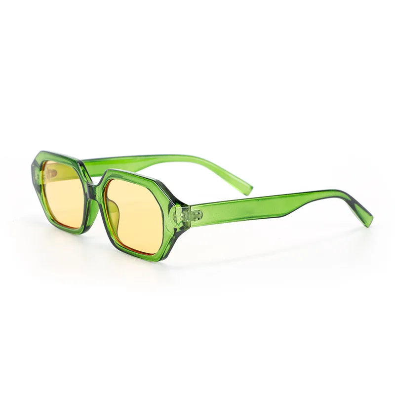 2025 New Retro Small Square Women Luxury PC Sunglasses Custom Logo Fashion Ocean Lens Shades UV400 Men Sun Glasses