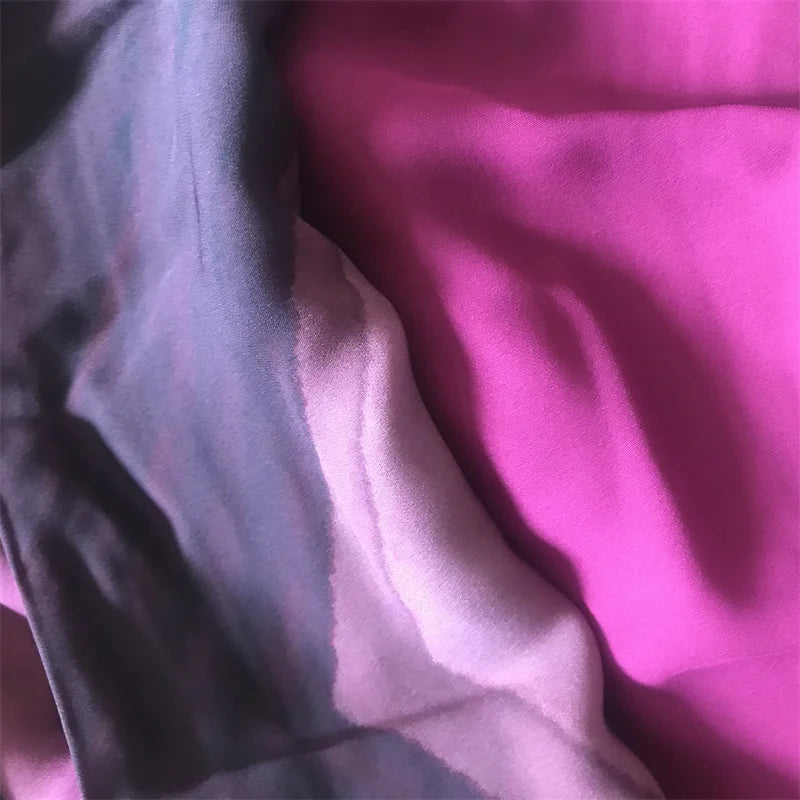 Hot Sale Pure 100% Crepe De Chine Silk Print Fabric From China Factory Direct Whole Sale Price