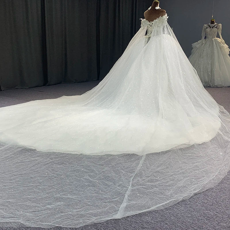 Jancember Mn126 Beautiful Bling Luxury Bridal Sweetheartwedding Gowns Dresses