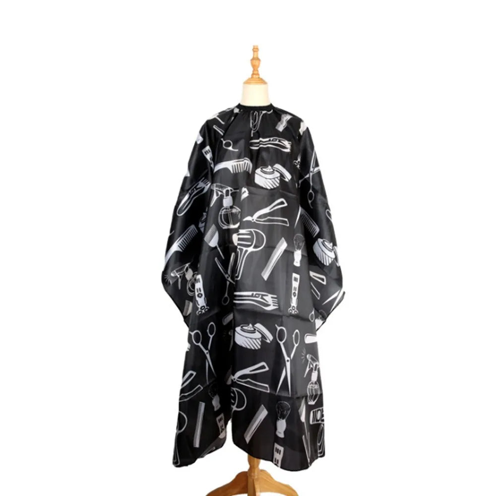Waterproof Salon Cape Apron Hair Cutting Cape Barber Hairdressing Cape for Hair Cutting Coloring & Styling Accessories
