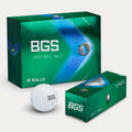 Custom Logo 3 Pack OEM Tournament Golf Balls 4 Layer Urethane Core 332 Dimple Hardness 90-105 42.6-42.8mm Training Use