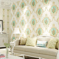 European Self Adhesive 3D Luxury Floral Wallpaper Mural Rustic for Living Room Bedroom Wall or Apartment Decor